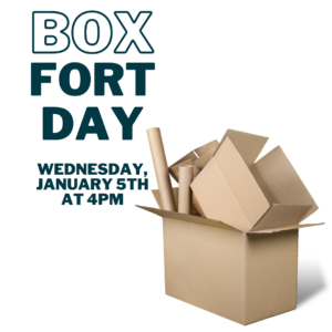 Box Fort Day @ Patterson Library - Children's Area