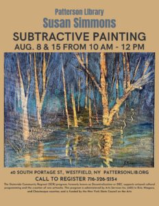 Susan Simmons- Subtractive Painting – Patterson Library